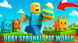 Obby Sprunki: Pet World