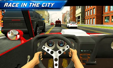 Racing in City img