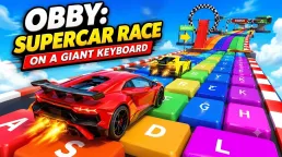 Obby: Supercar Race on Keyboard